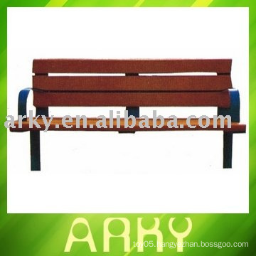 Residential Community Wooden Bench